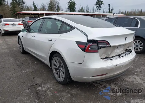 2022 Tesla Model 3 Long Range Dual Motor All-Wheel Drive from USA, damaged, VIN 5YJ3E1EB6NF130291